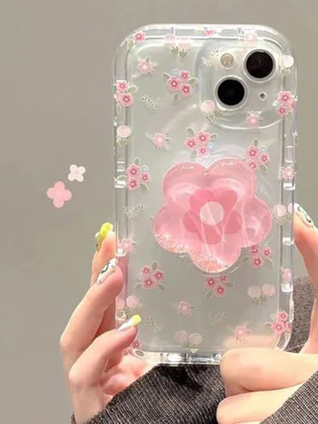 PEEPERLY Floral Printed iPhone 13 Pro Max Back Case Mobile Accessories thumbnail 2