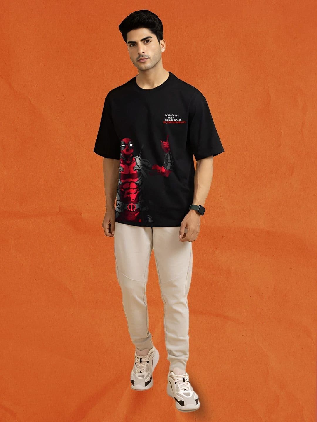 BDSQUARE Men Printed Applique T-shirt thumbnail 3