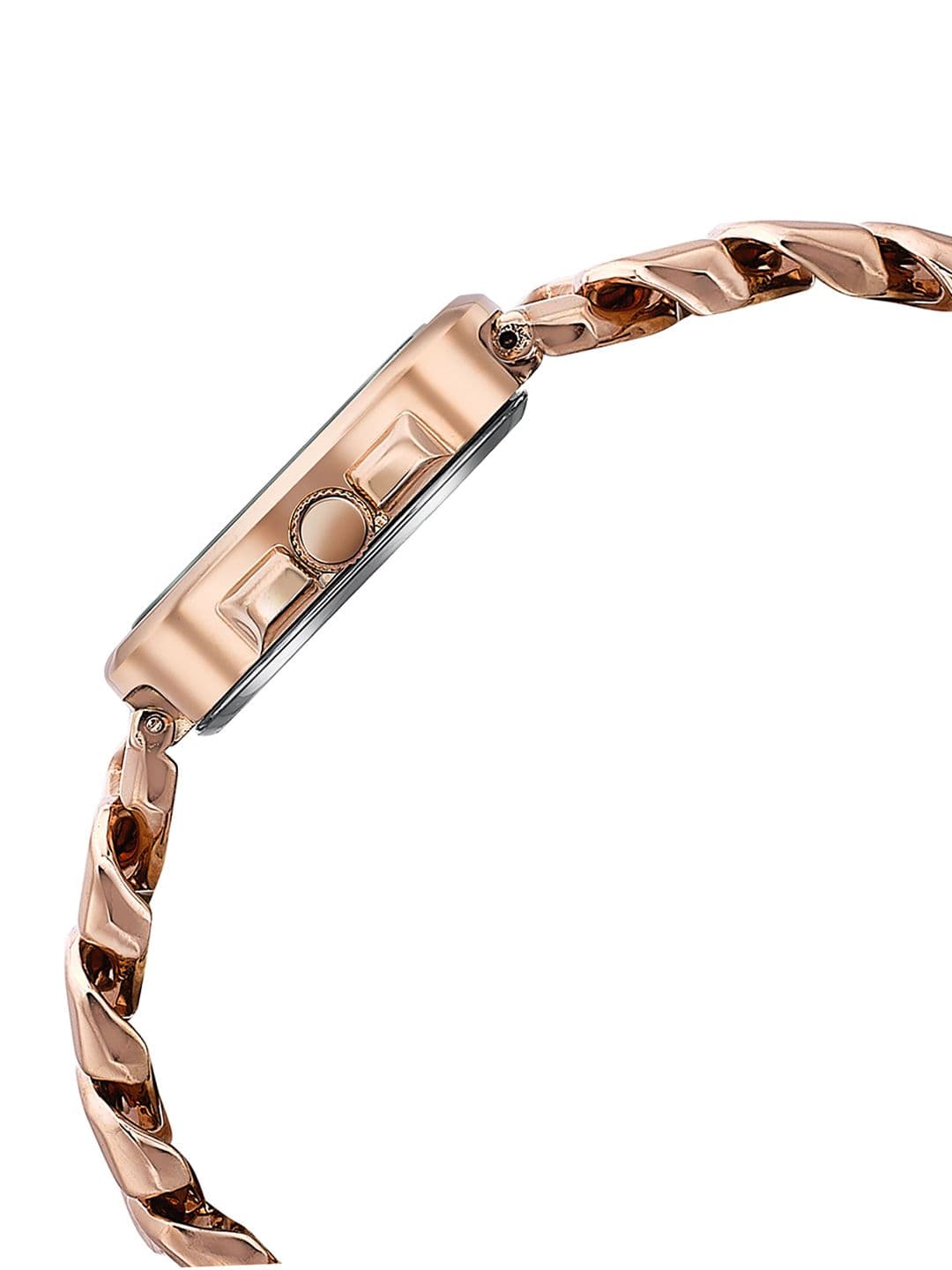Sonata Poze Women Brass Dial & Bracelet Style Straps Analogue Watch SP80096WM01W thumbnail 2