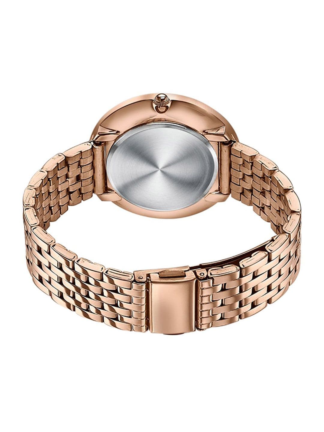 Sonata Poze Women Brass Dial & Stainless Steel Bracelet Style Straps Analogue Watch SP80113WM03 thumbnail 4