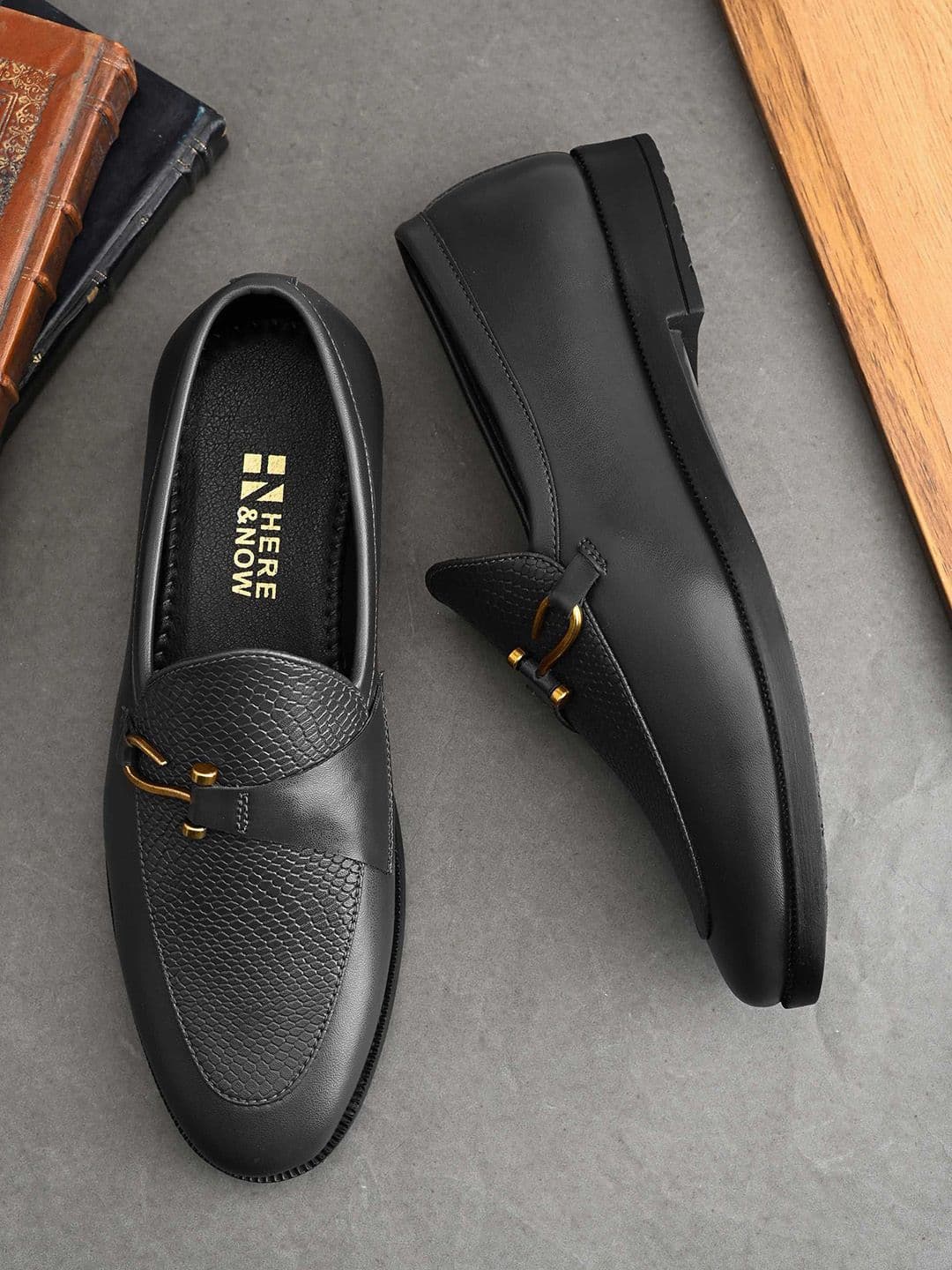 HERE&NOW Men Leather Formal Shoes - view 1