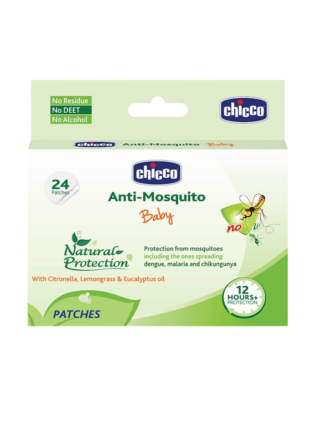 Chicco Kids Anti-Mosquito Patches - 24 Patches - view 1