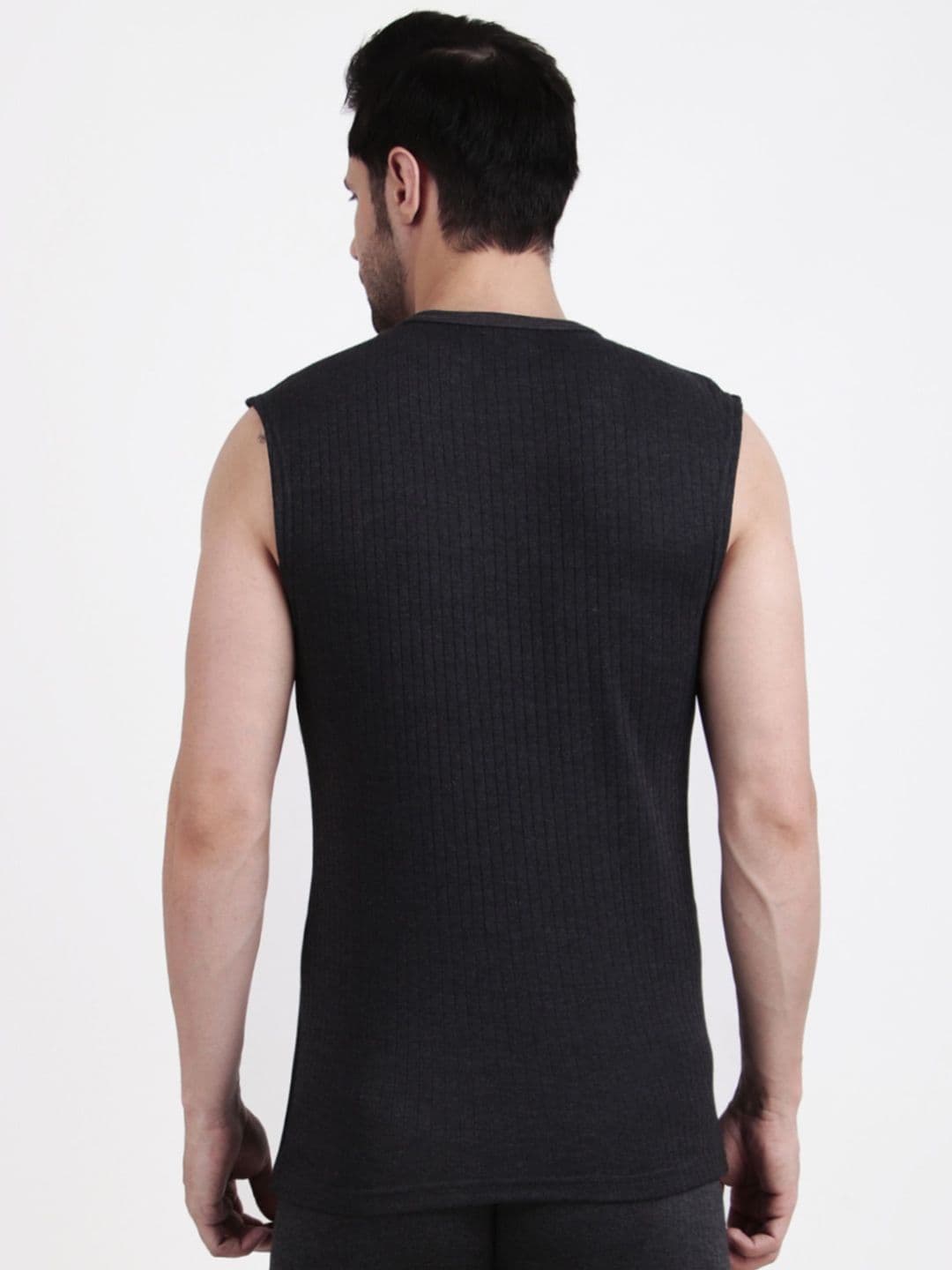 inner element Ribbed Round Neck Thermal Top thumbnail 2