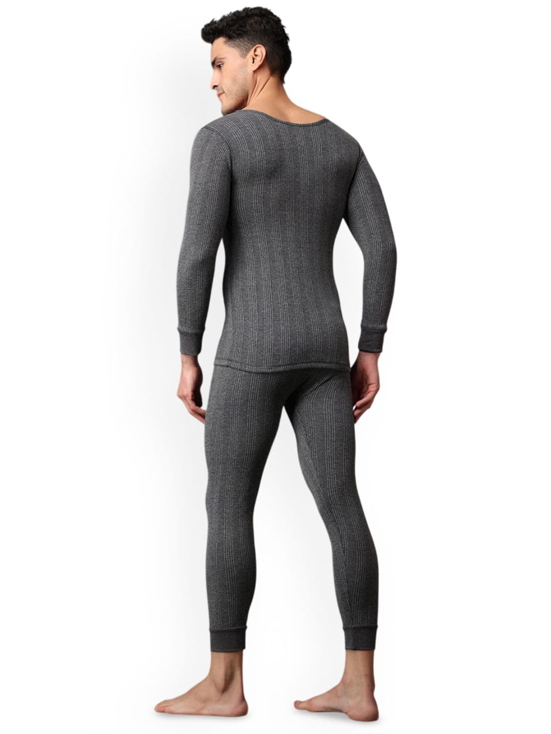 Wearslim Striped Ultra-Warm Cotton Thermal Set thumbnail 2