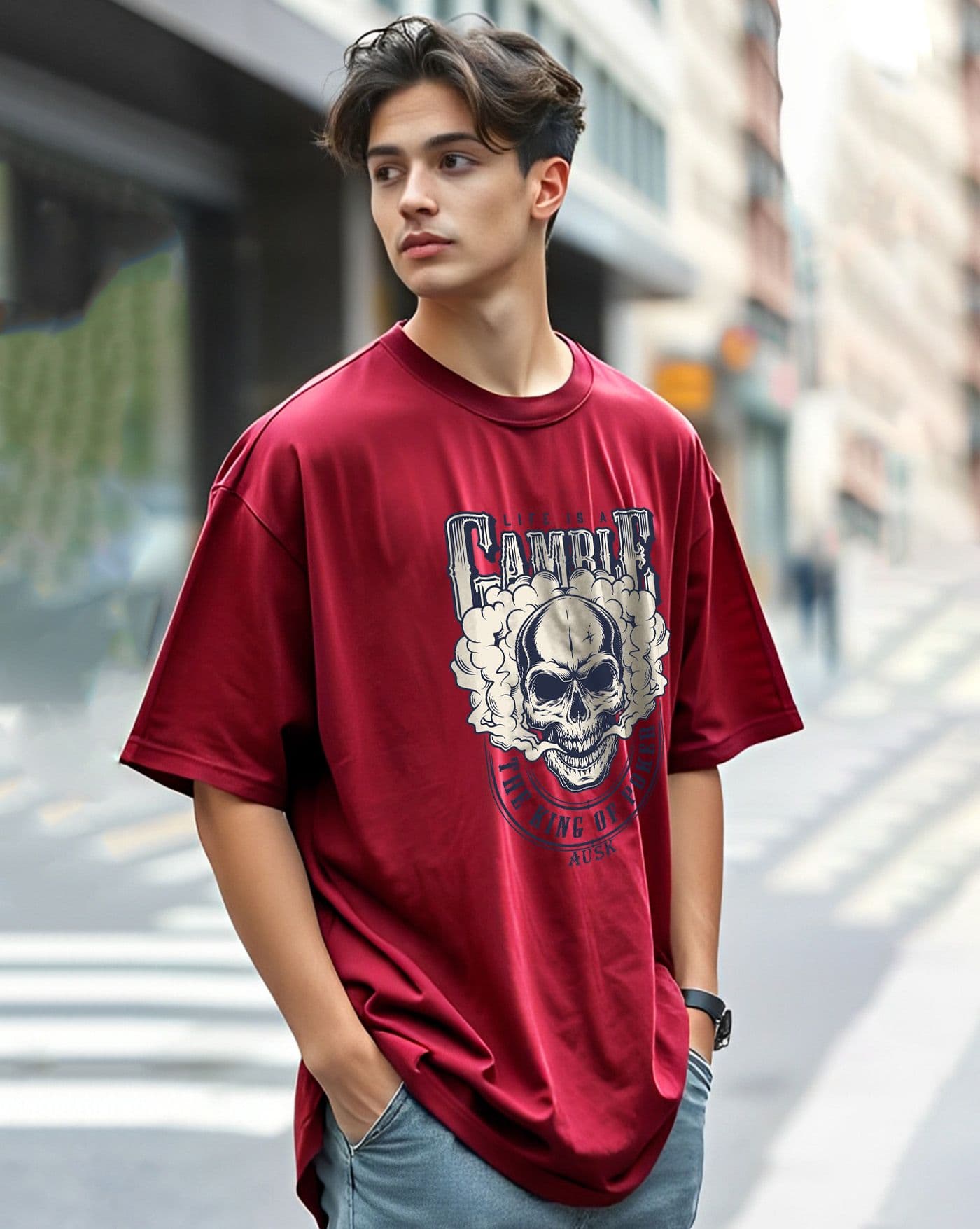THE BEETEL HOUSE Men Printed Pockets T-shirt thumbnail 5