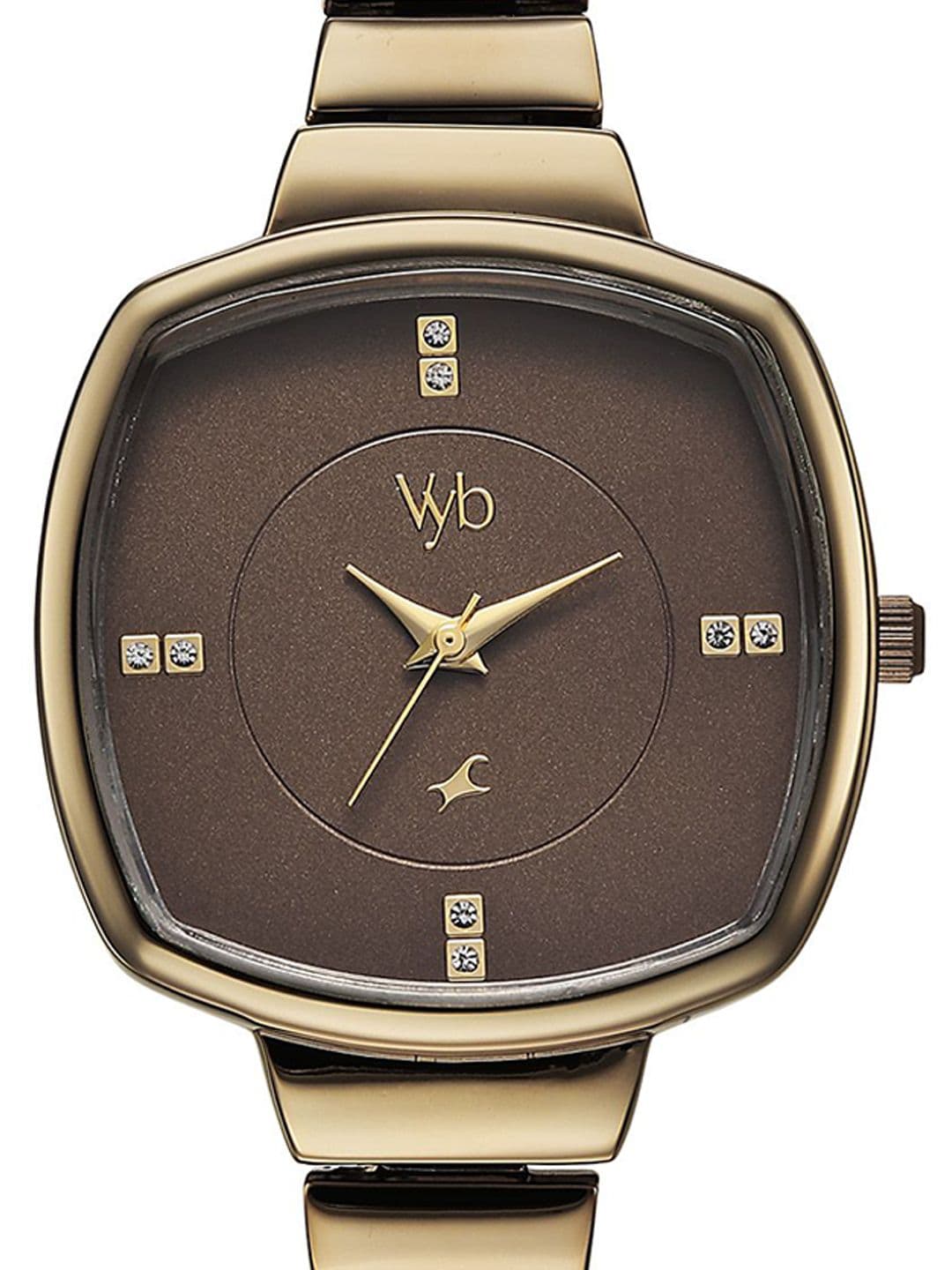 Fastrack Women Embellished Dial & Bracelet Style Straps Analogue Watch FV60081QM01 thumbnail 3