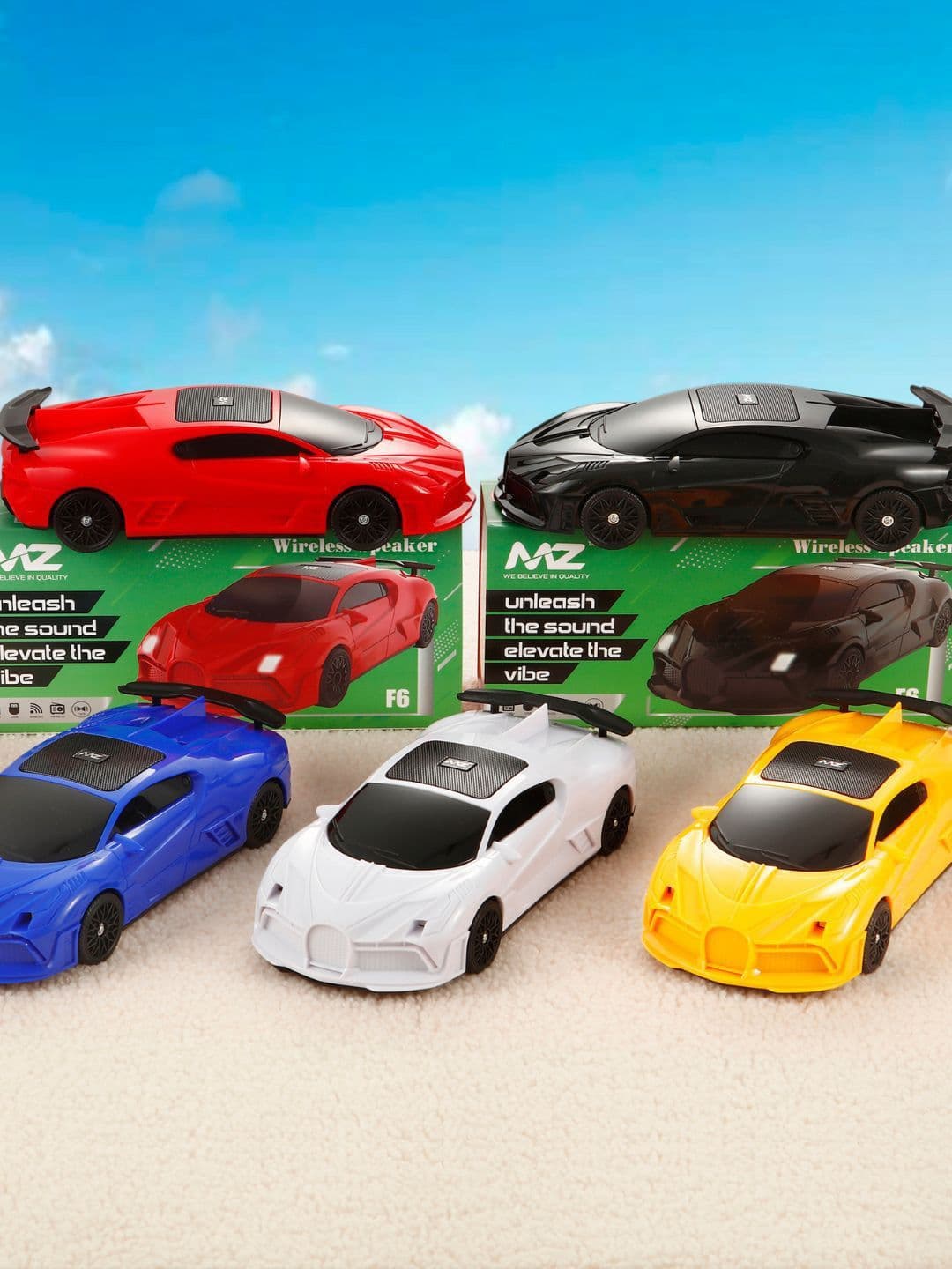 MZ Dynamic Thunder Sound With High Bass 5W Power & 1200mAh Battery Speakers thumbnail 4