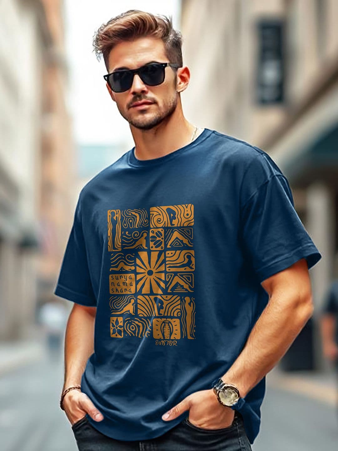 THE BEETEL HOUSE Men Printed T-shirt thumbnail 3