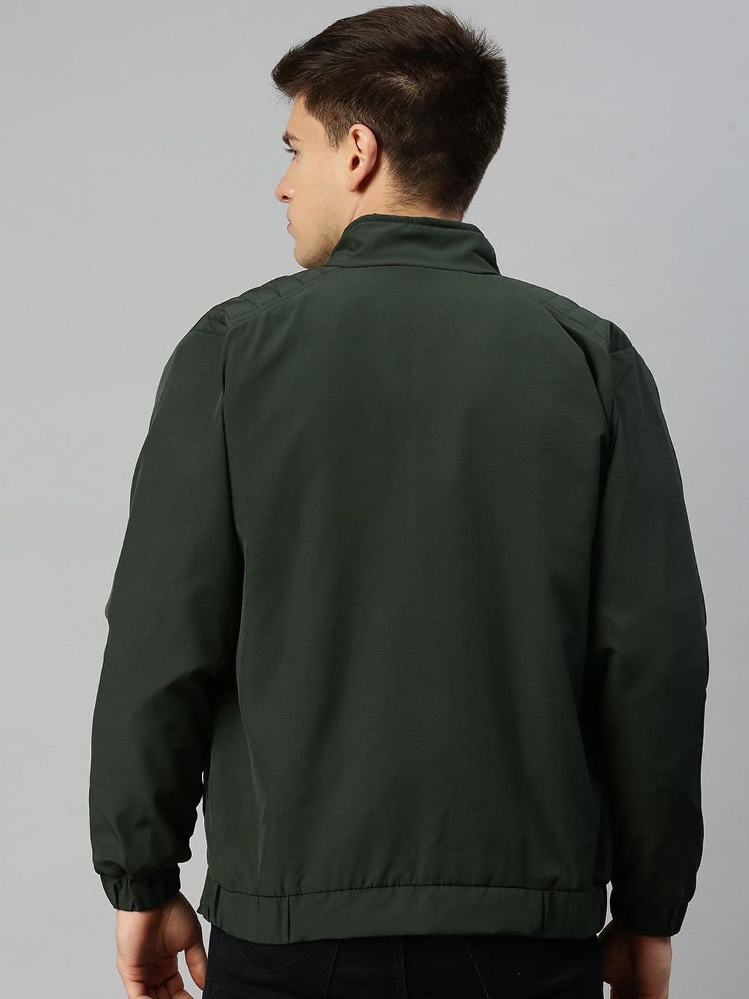 VOXATI Men Crop Bomber Jacket thumbnail 6