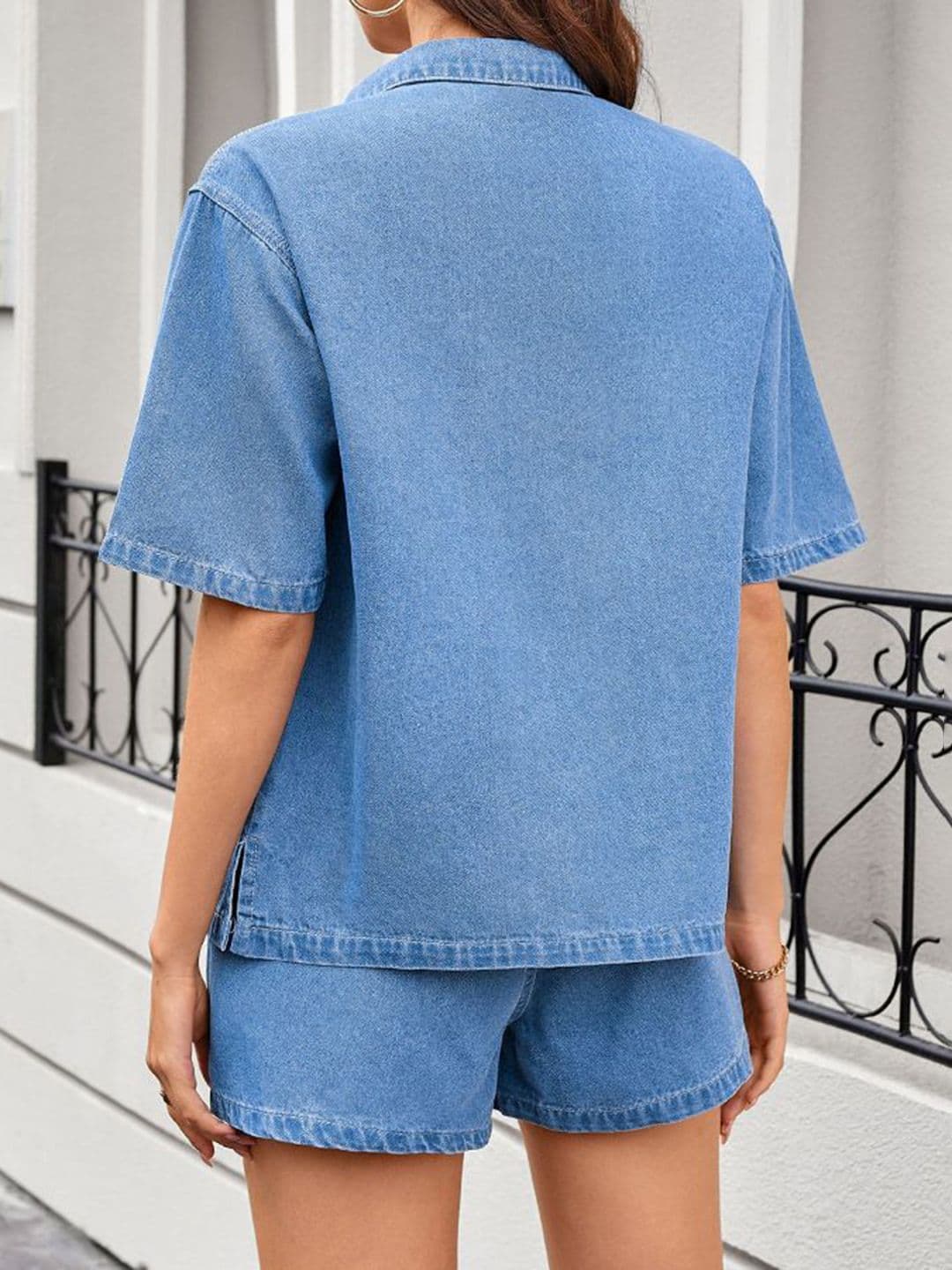 DressBerry Shirt & Shorts Co-Ord Set thumbnail 2