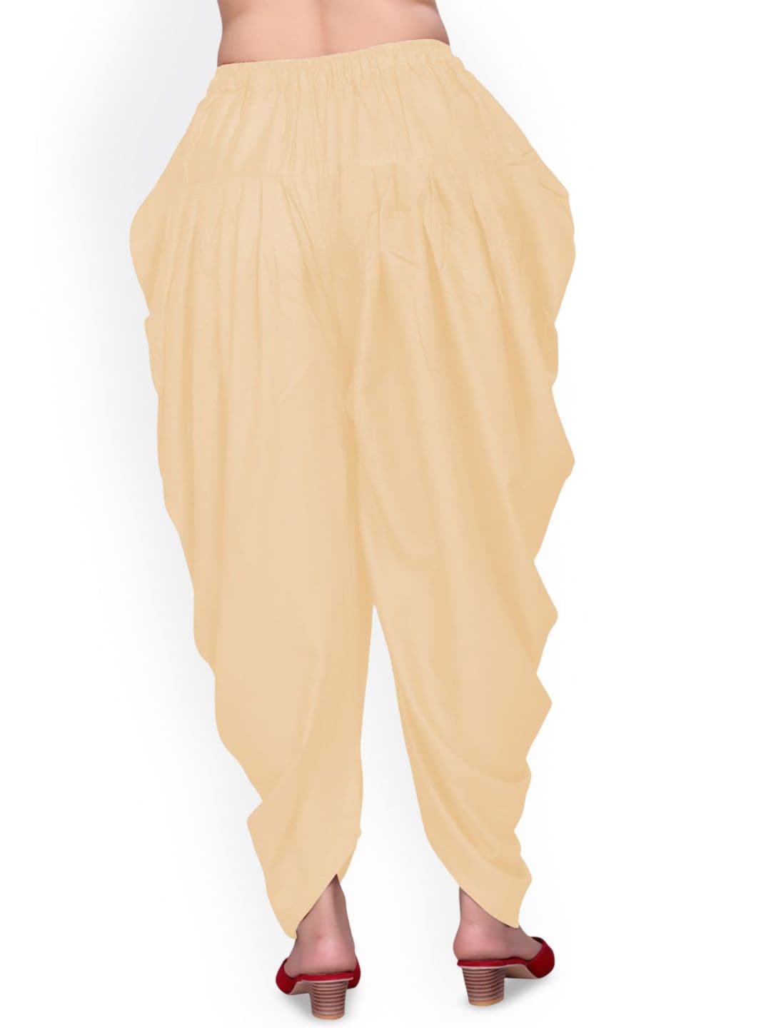 SS Sanket Synthetics Women Pure Satin Mid-Rise Loose Fit Salwar thumbnail 3