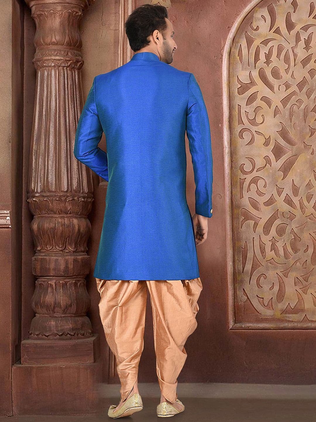 RANAK Mandarin Collar Sherwani Set thumbnail 3