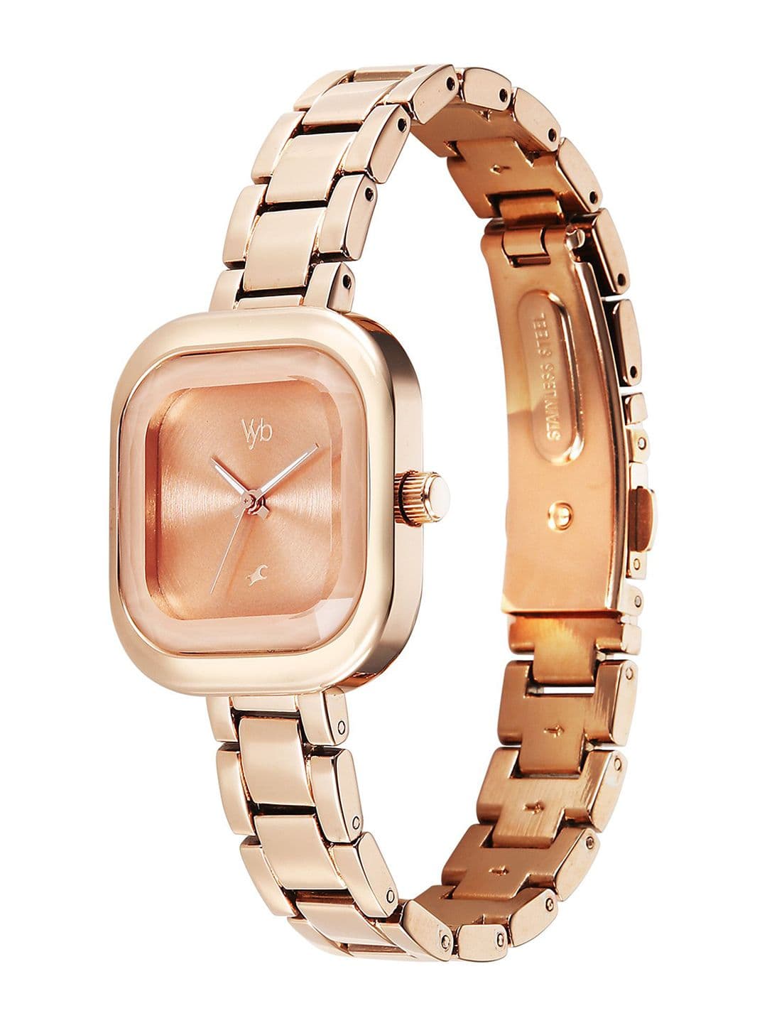 Fastrack Women Printed Dial & Bracelet Style Straps Analogue Watch FV60079WM02 thumbnail 2