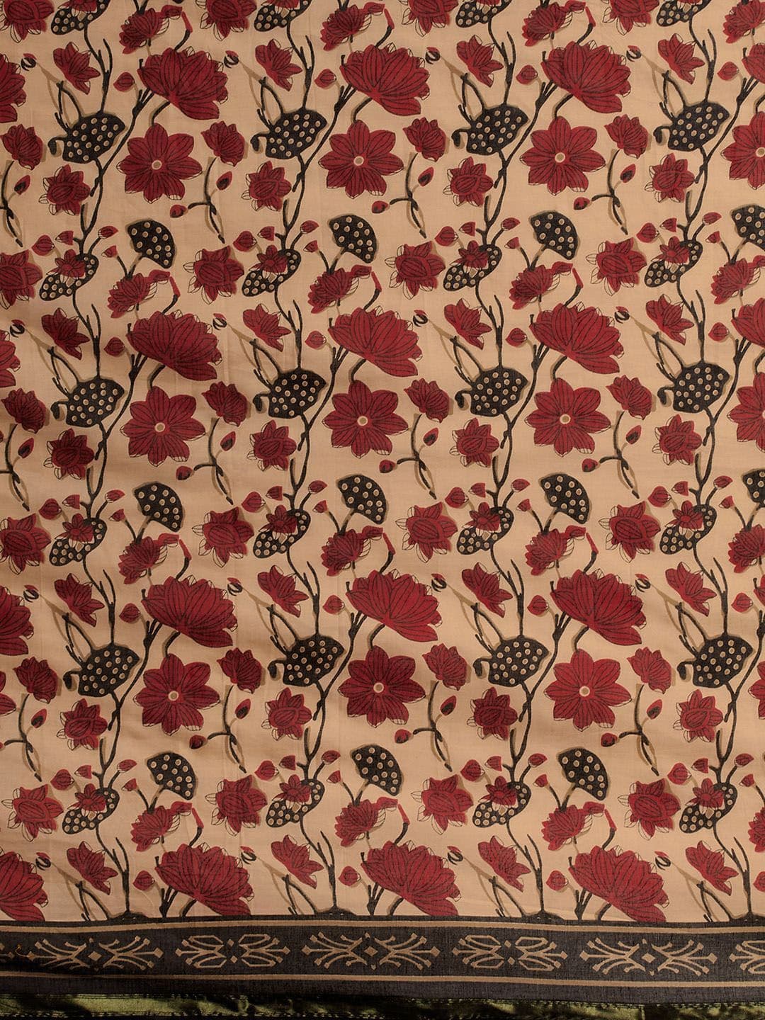 Mitera Floral Zari Saree thumbnail 4