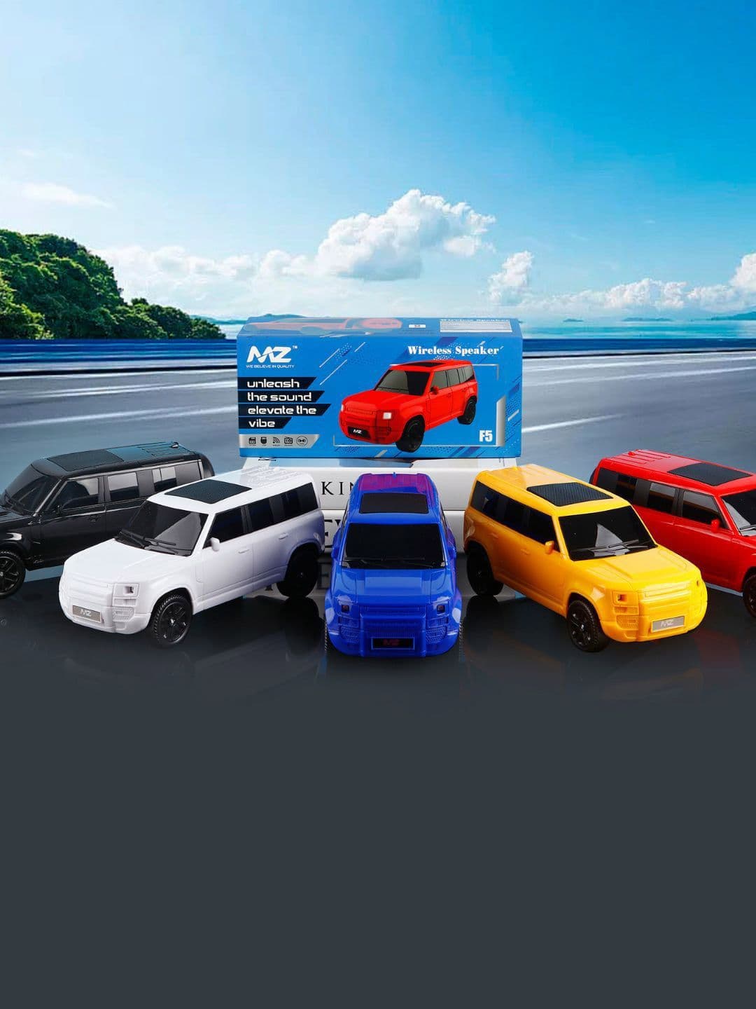 MZ F5 High Bass Portable Bluetooth Speaker thumbnail 2
