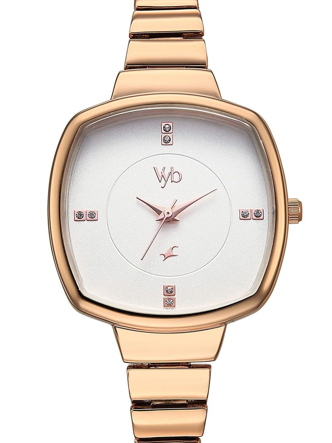 Fastrack Women Dial & Bracelet Style Straps Analogue Watch FV60081WM01 thumbnail 4