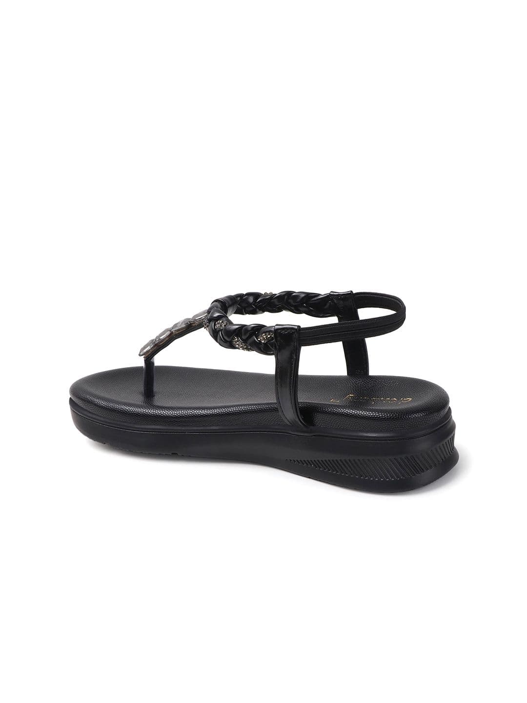 DressBerry Wedge Sandals thumbnail 4