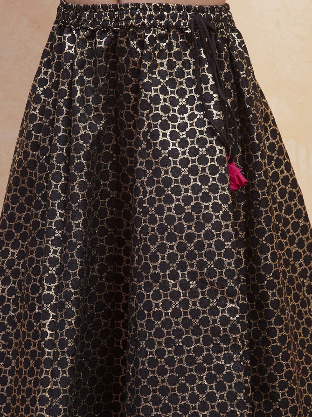 Biba Girls Embellished Ready to Wear Lehenga & Blouse With Dupatta thumbnail 3