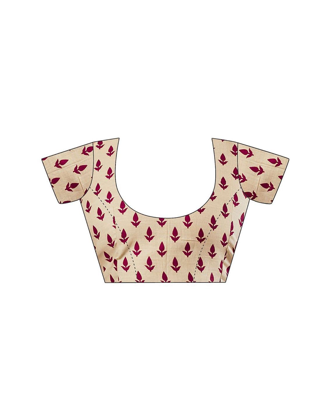 Mitera Floral Saree thumbnail 2