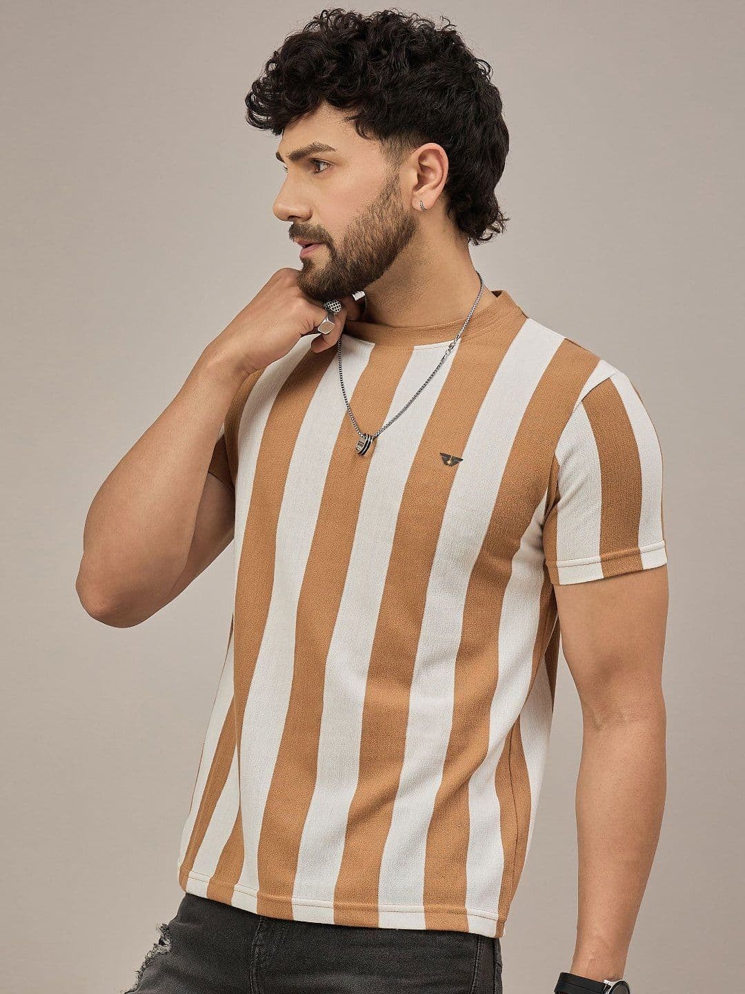 REPRISE Men Striped T-shirt thumbnail 6