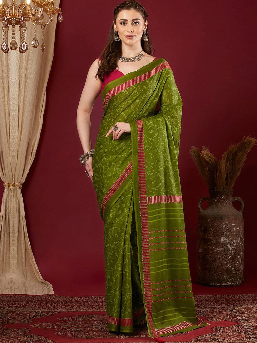 Mitera Ethnic Motifs Saree - view 1