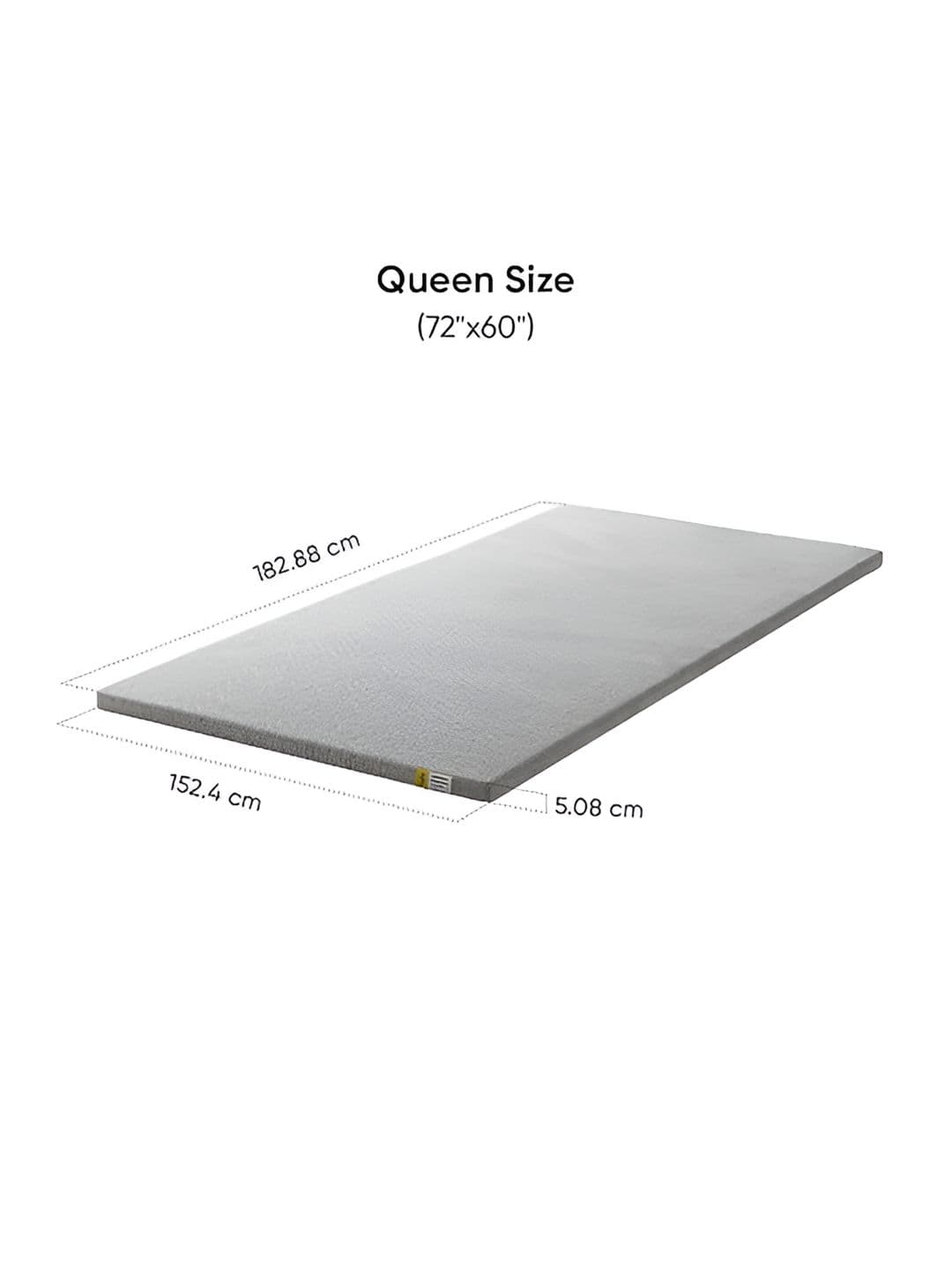 FRIDO Grey Soft Support Mattress Topper thumbnail 5
