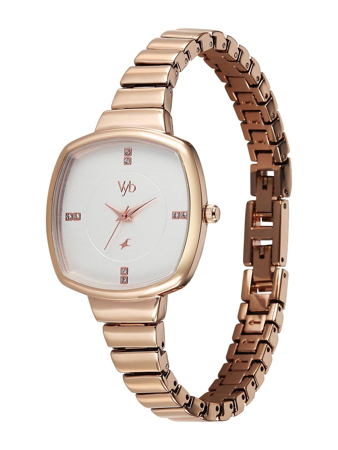 Fastrack Women Dial & Bracelet Style Straps Analogue Watch FV60081WM01 thumbnail 5