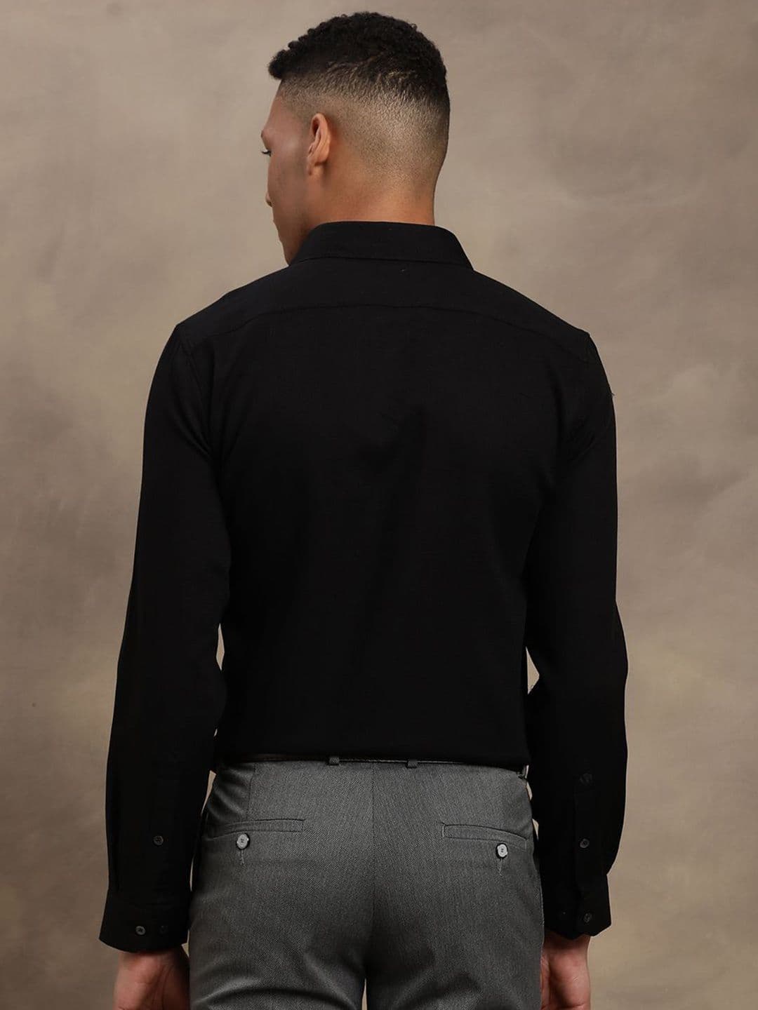 Turtle Classic Slim Fit Pure Cotton Formal Opaque Shirt thumbnail 6