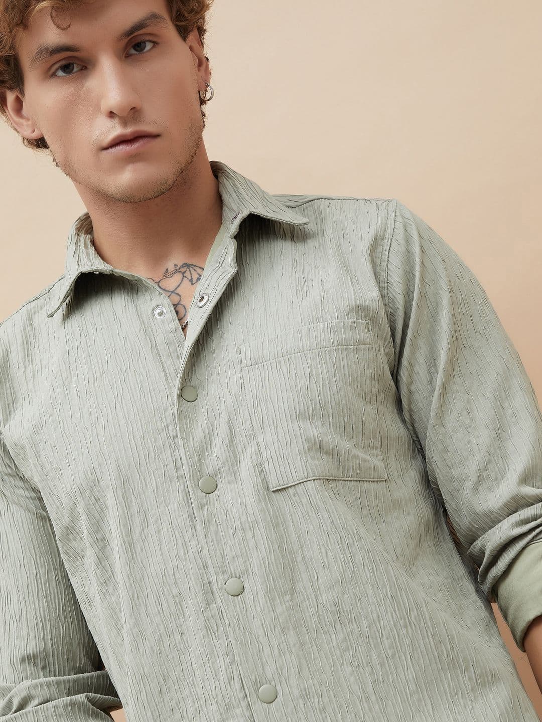 Forca Men Spread Collar Woven Jacket thumbnail 3