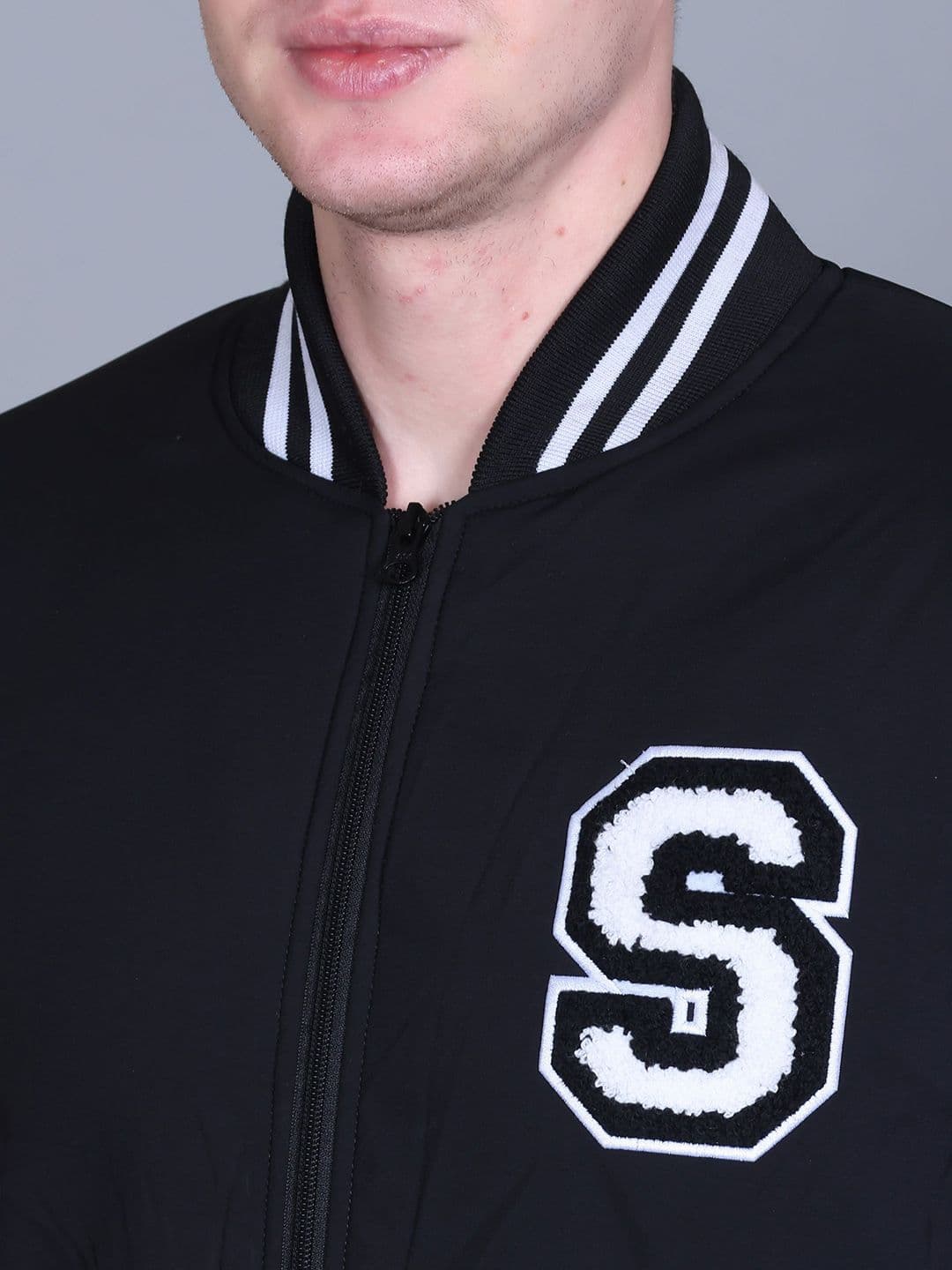 SANHOK Men Lightweight Bomber Jacket thumbnail 2