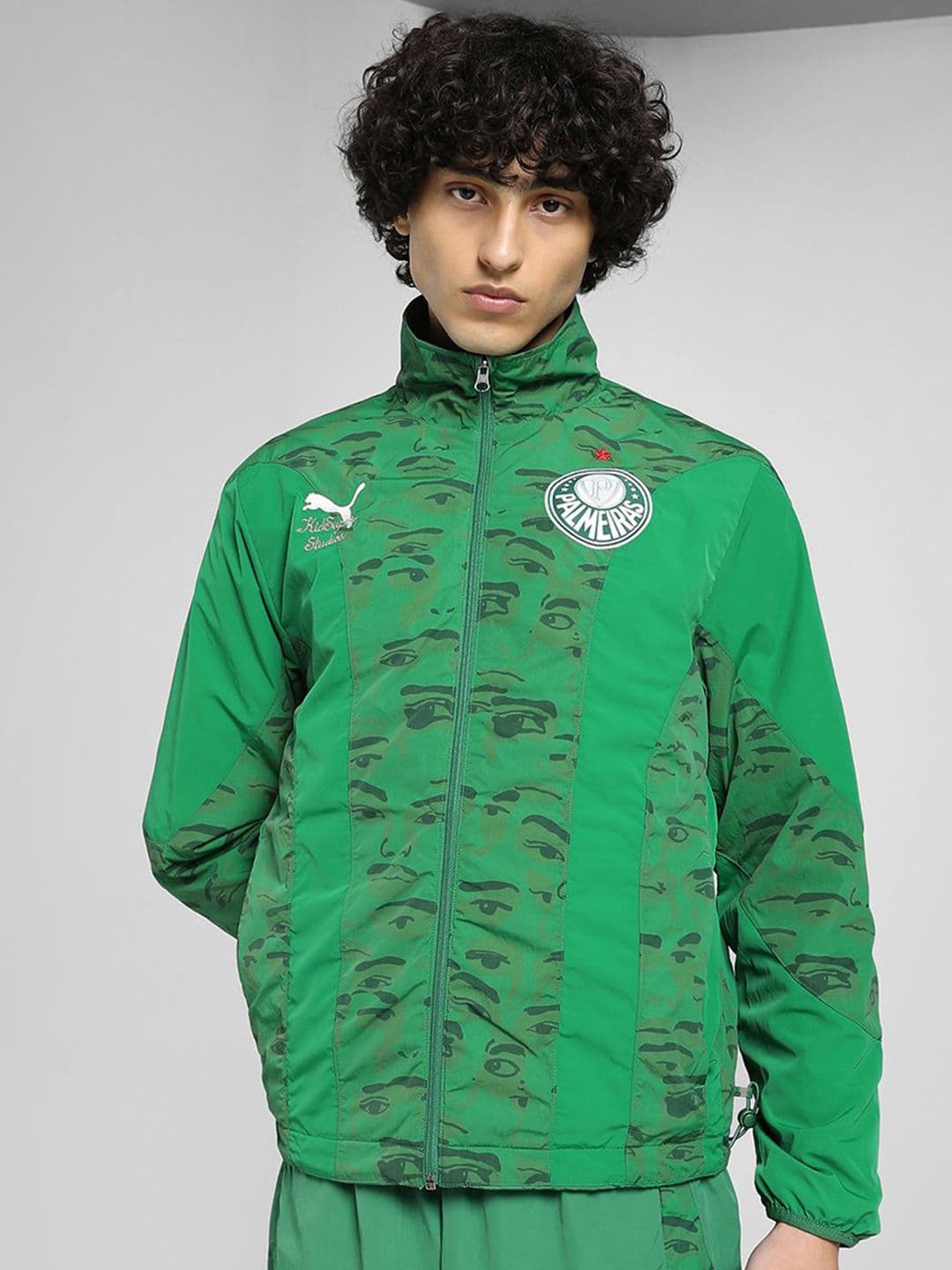 Puma Puma X KIDSUPER SE Palmeiras Men's Reversible Jacket thumbnail 7