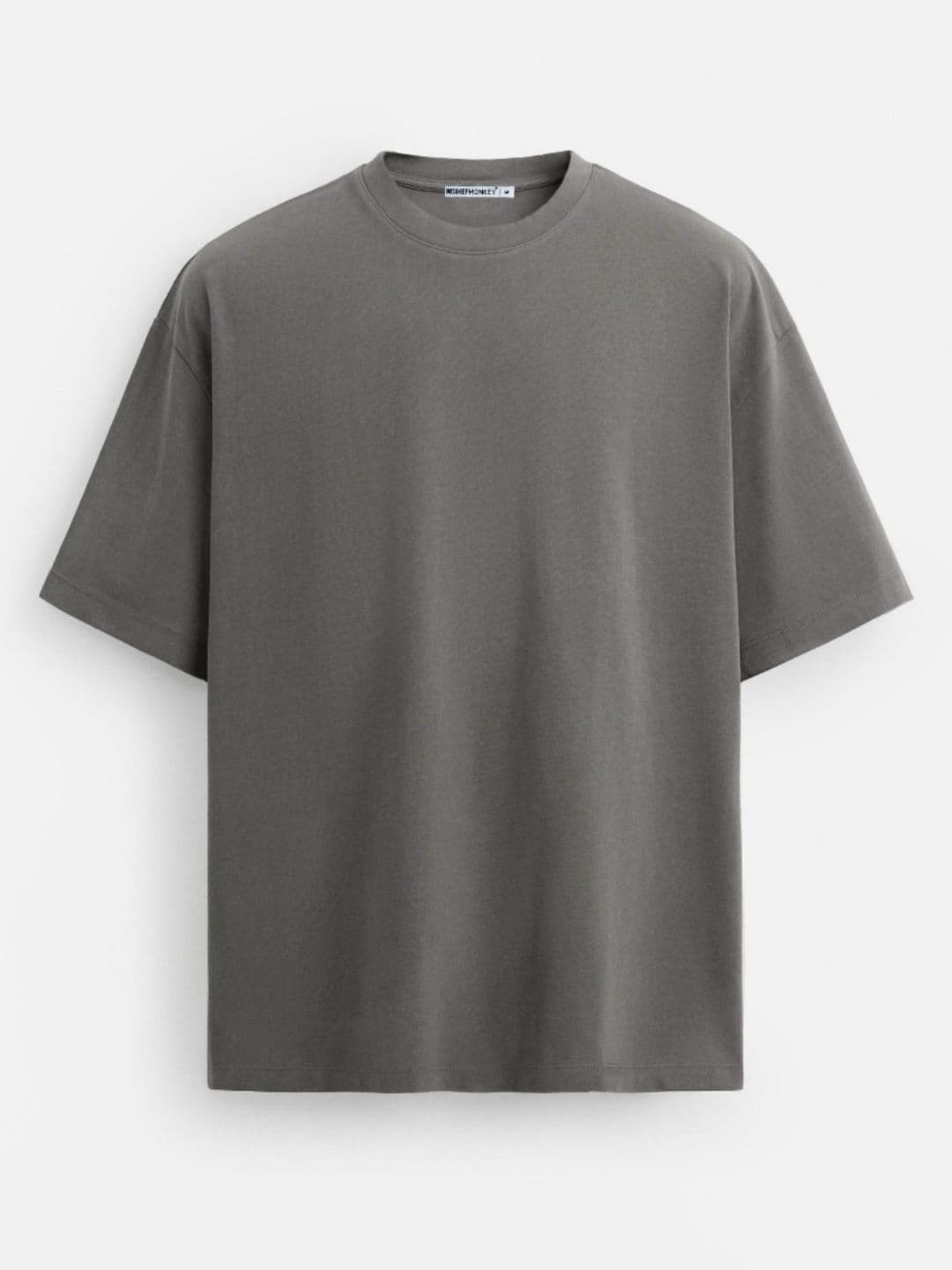 MISCHIEF MONKEY Pure Cotton Drop-Shoulder Sleeves Oversized T-shirt thumbnail 6
