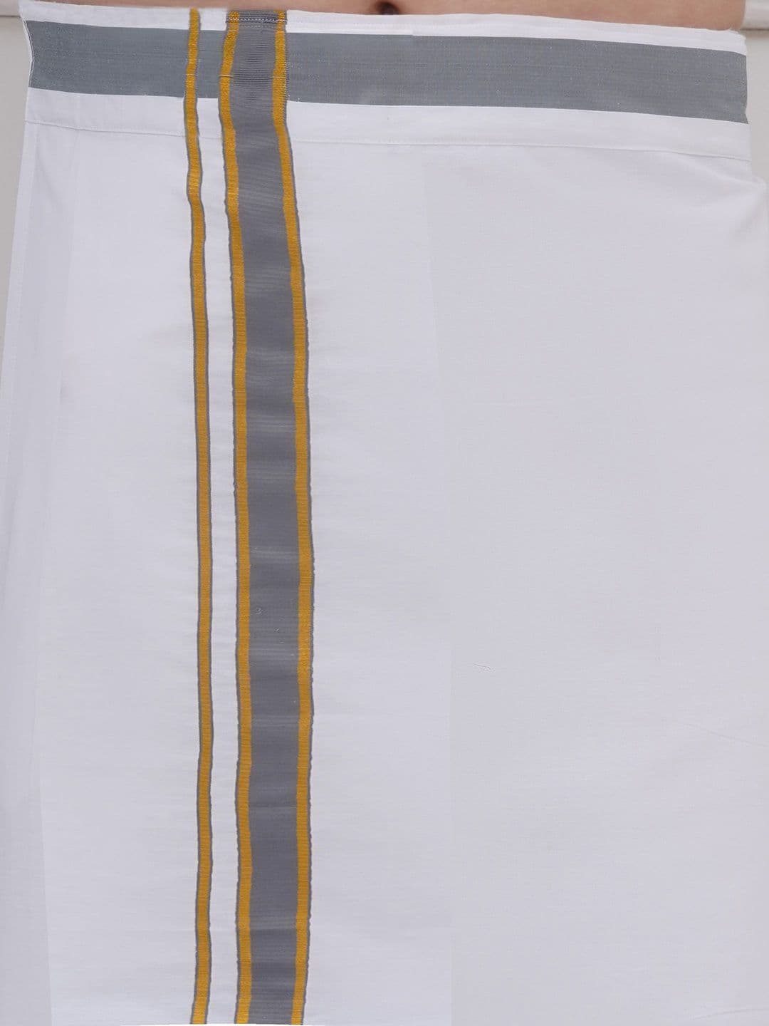 Sethukrishna Mens Readymade Cotton Dhoti thumbnail 4