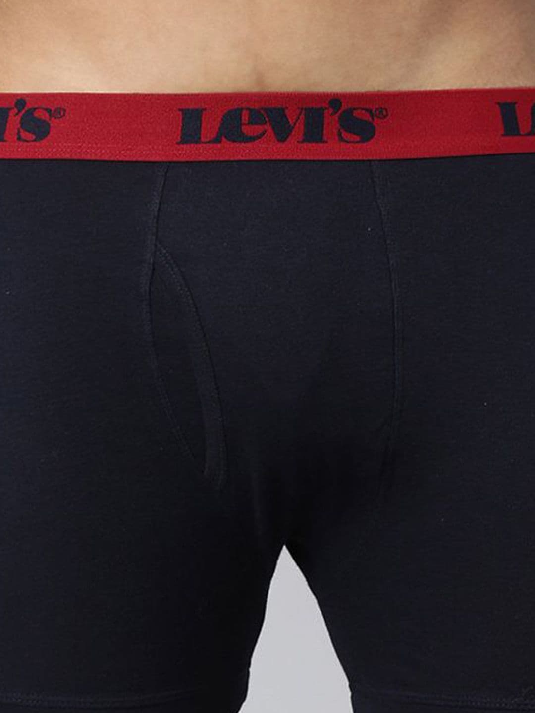 Levis Levi's Men Pack of 2 Pure Cotton Long Length Ultrasoft Waistband Trunk thumbnail 3