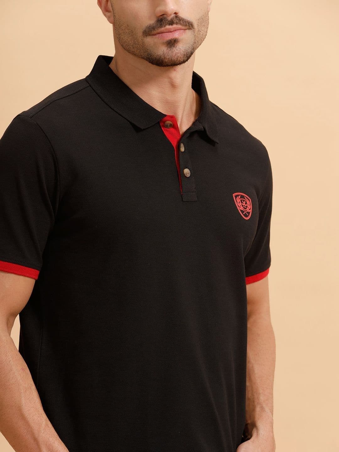 WROGN Polo Collar Pure Cotton Slim Fit T-shirt thumbnail 6