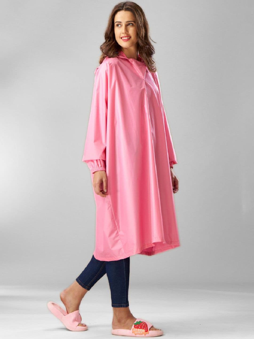 Zeel Self-Packable Waterproof Rain Poncho Jacket thumbnail 4