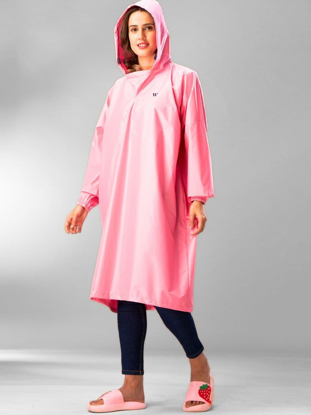 Zeel Self-Packable Waterproof Rain Poncho Jacket thumbnail 6