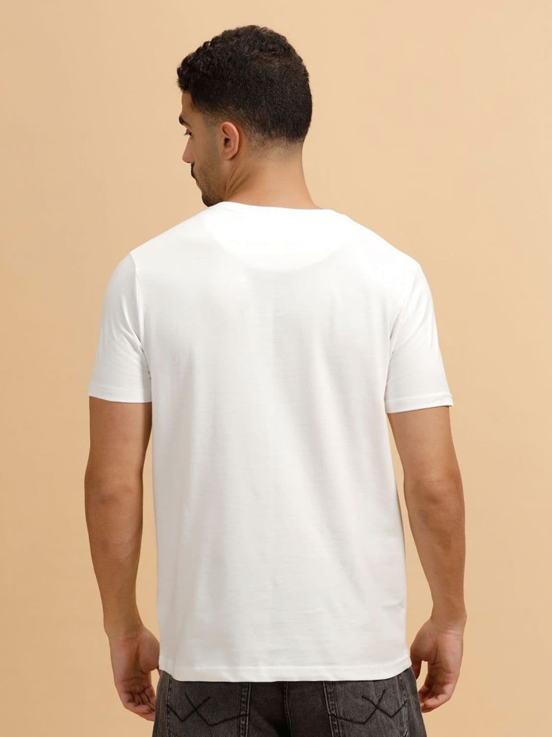 WROGN Round Neck Regular Fit T-shirt thumbnail 3