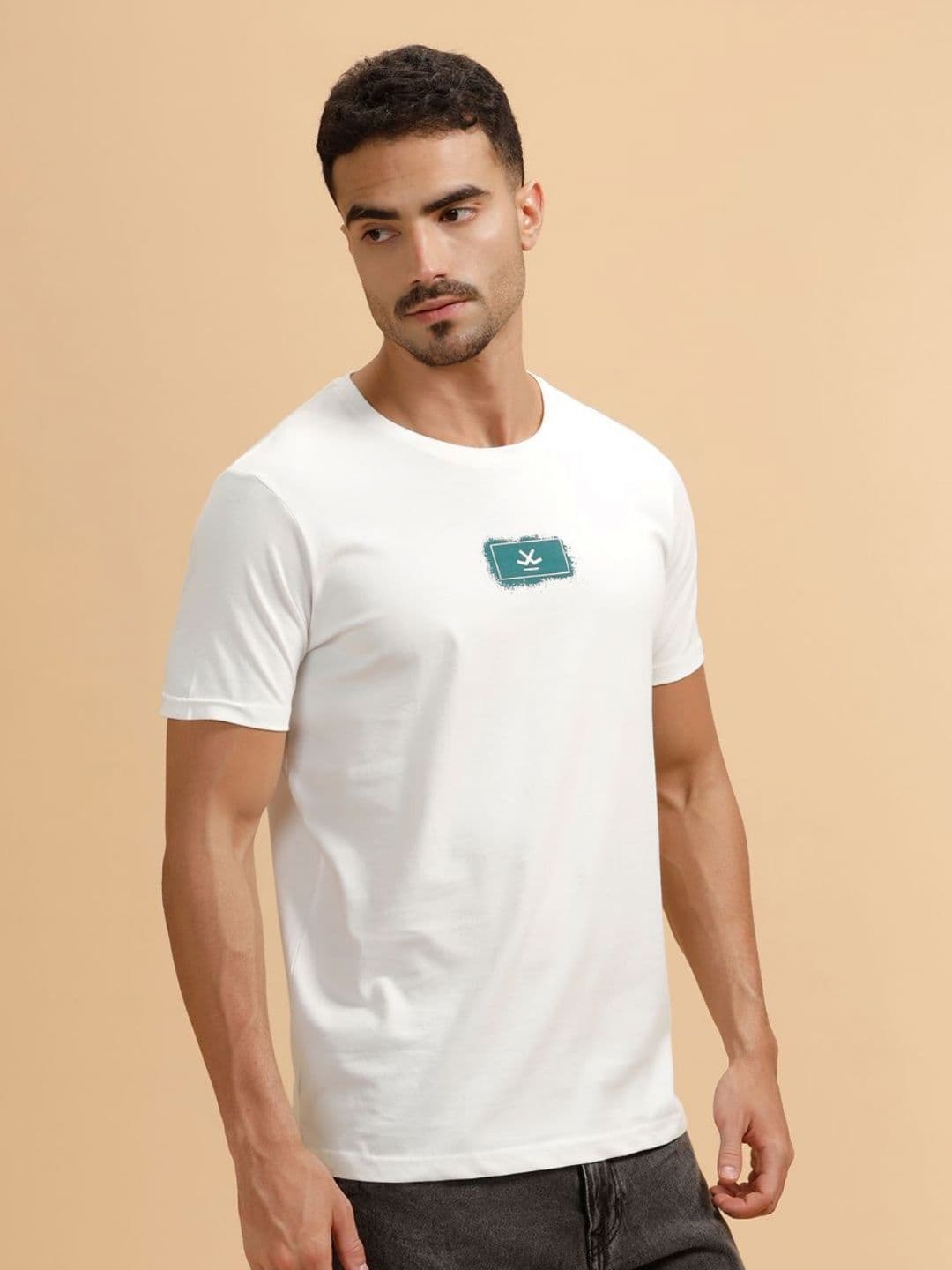 WROGN Round Neck Regular Fit T-shirt thumbnail 4