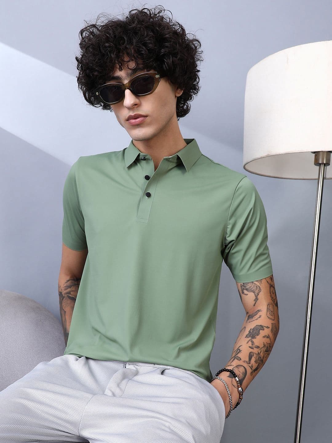 CAHOOT Polo Collar T-shirt - view 1
