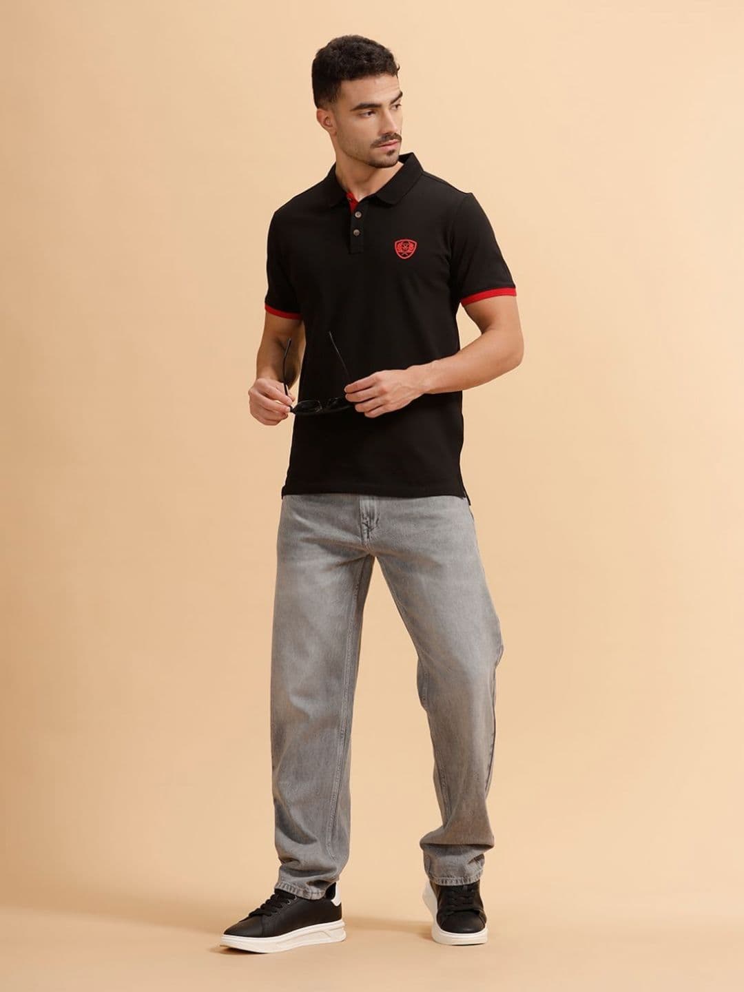 WROGN Polo Collar Pure Cotton Slim Fit T-shirt thumbnail 5