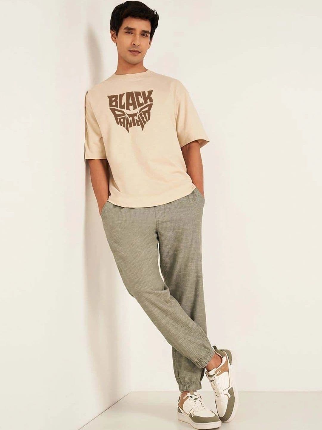 Moda Rapido X Organic Chics Men Printed Anti Odour T-shirt thumbnail 3