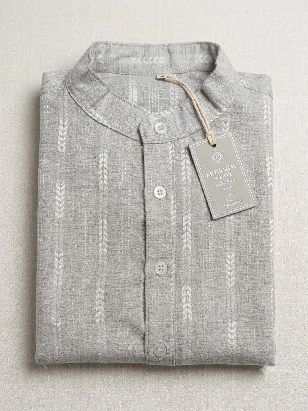 Sypher Boutique Men Dobby Handloom Kurta thumbnail 4