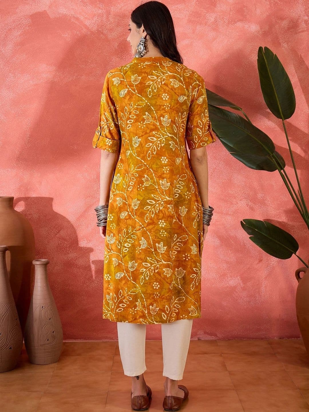 Sangria Women Ethnic Motifs Printed Indie Prints Kurta thumbnail 2