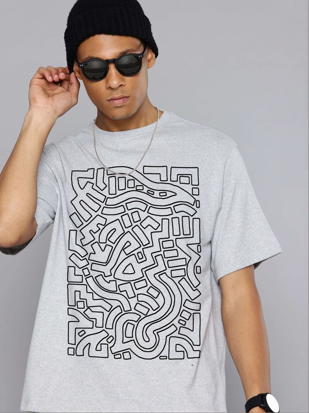 Moda Rapido Men Printed T-shirt thumbnail 5