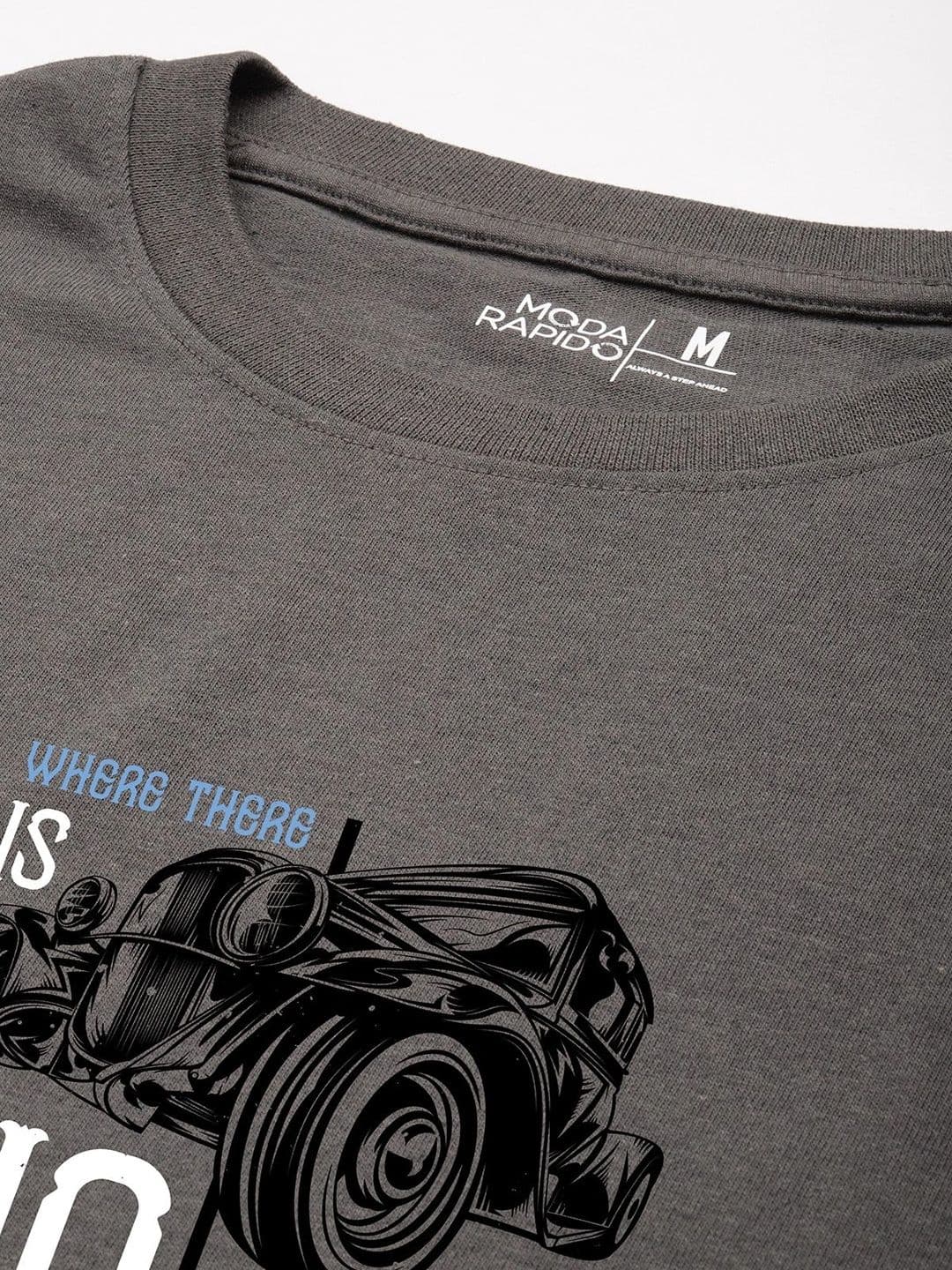 Moda Rapido Men Printed T-shirt thumbnail 2
