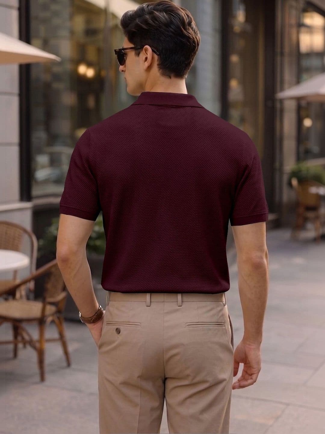 FTX Men Polo Collar T-shirt thumbnail 2