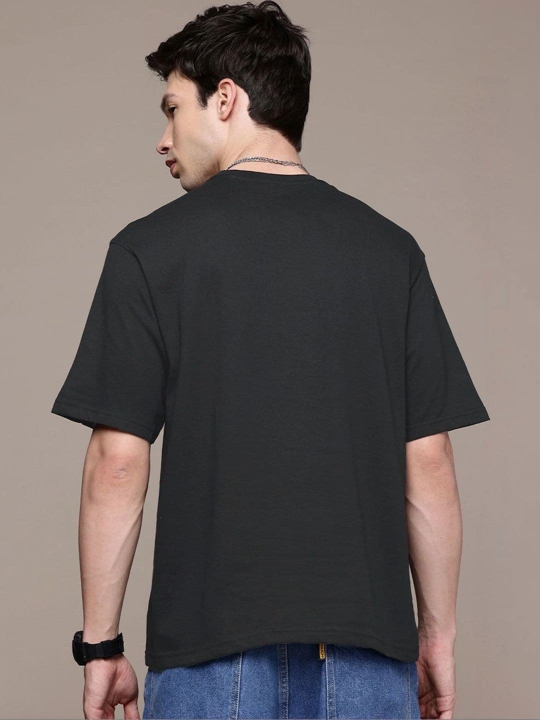 Moda Rapido Men Typography Printed T-shirt thumbnail 4