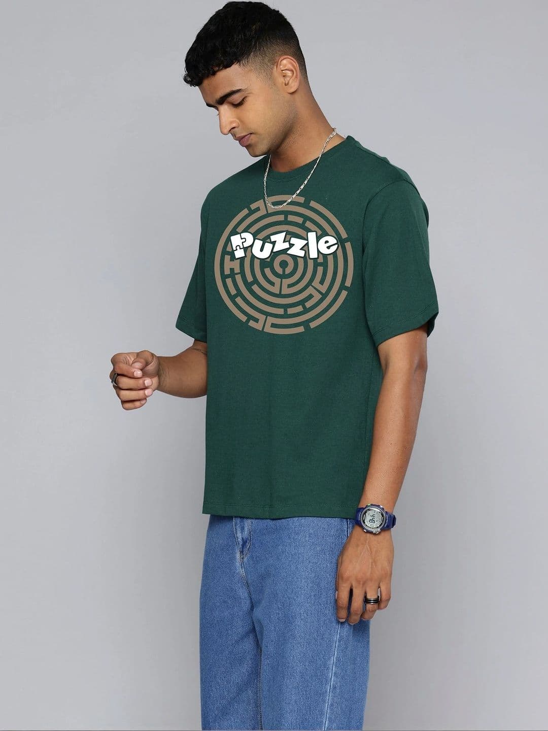 Moda Rapido Men Printed T-shirt thumbnail 4