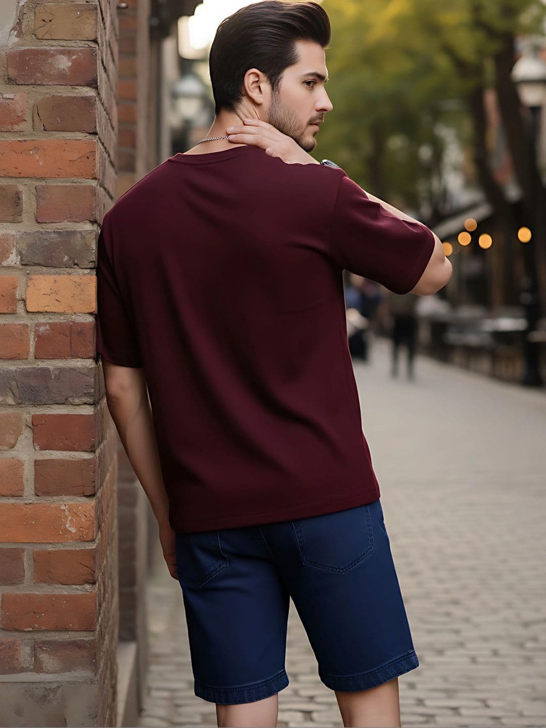Moda Rapido Men Typography Printed T-shirt thumbnail 4